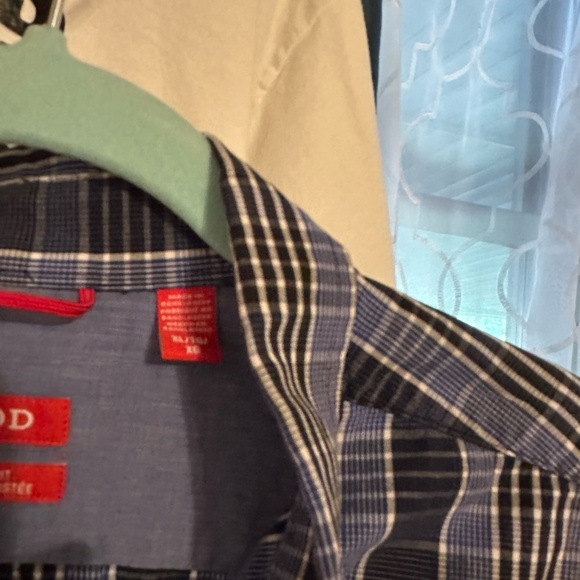 Izod Other - Izod Navy and White Checkered Shirt